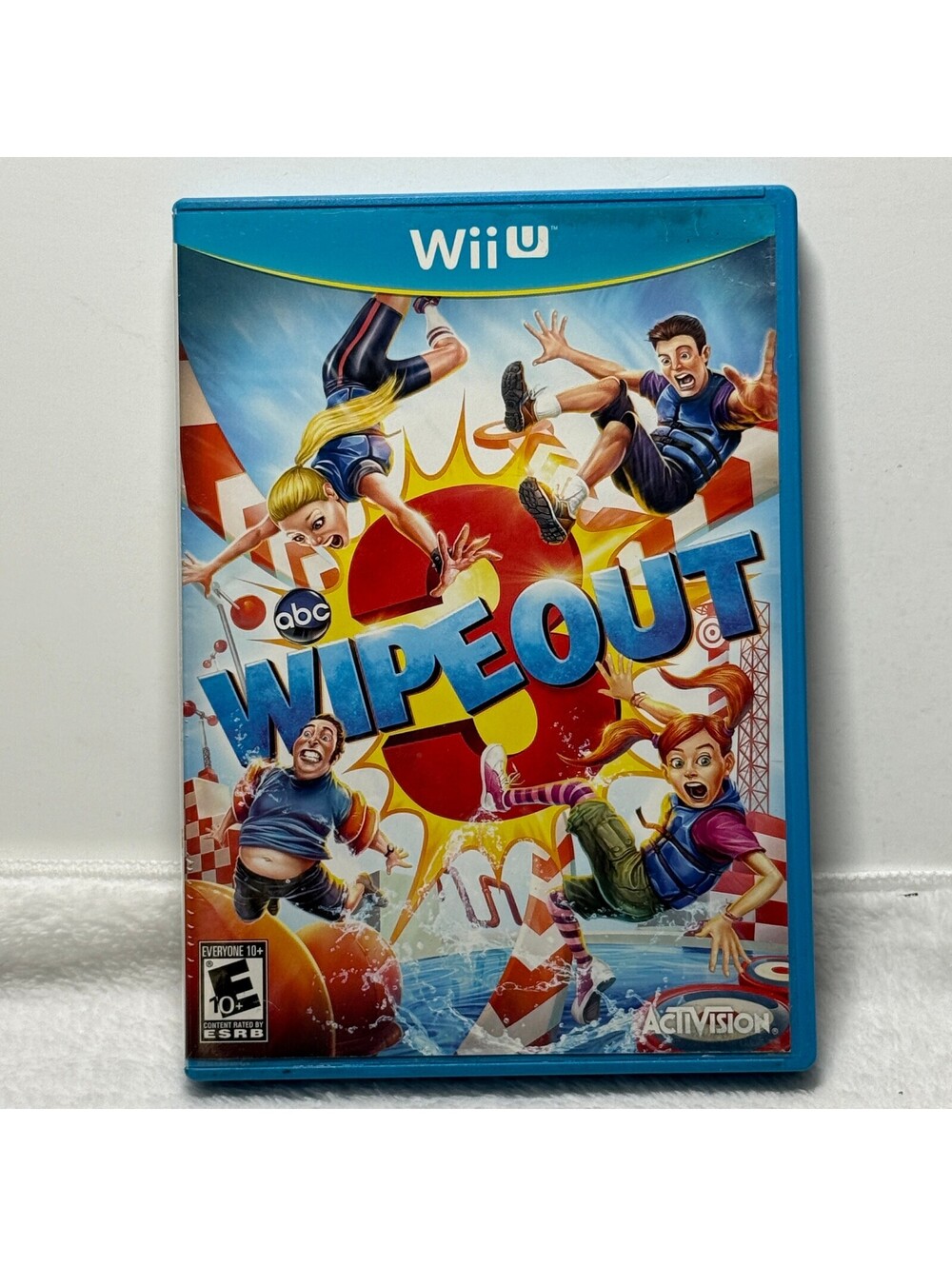 ABC Wipeout 3 Nintendo Wii U Complete In Box Activision 2012 Game